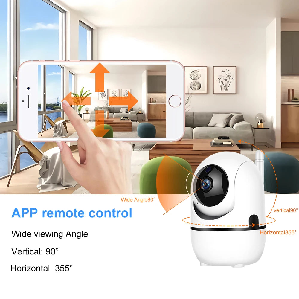 Best Quality FHD 1080P Wifi Pet Baby Monitoring Camera Surveillance IP Camera Baby Monitor Wireless Smart Tracking Wifi Cameras